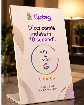 Stand tiptag beige